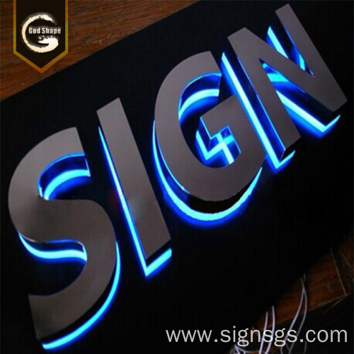 Custom Luminous Box with Letters